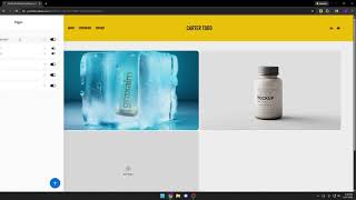 Adobe Portfolio How to Recolor Navigation Bar Pages and Collections