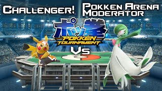 Me vs a Pokken Arena Moderator! - Pokken Tournament