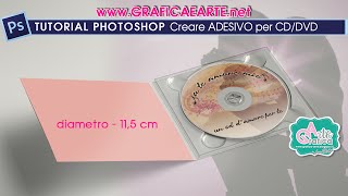 Creare Adesivo Personalizzato Per Cd - Dvd - Tut. Photoshop 122