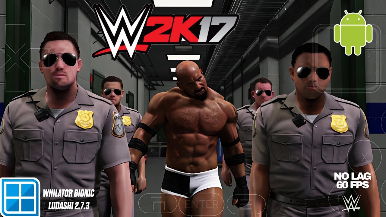 WWE 2K17 ON ANDROID 🔥 Winlator Bionic + Ludashi 2.7.3 | Smooth Gameplay