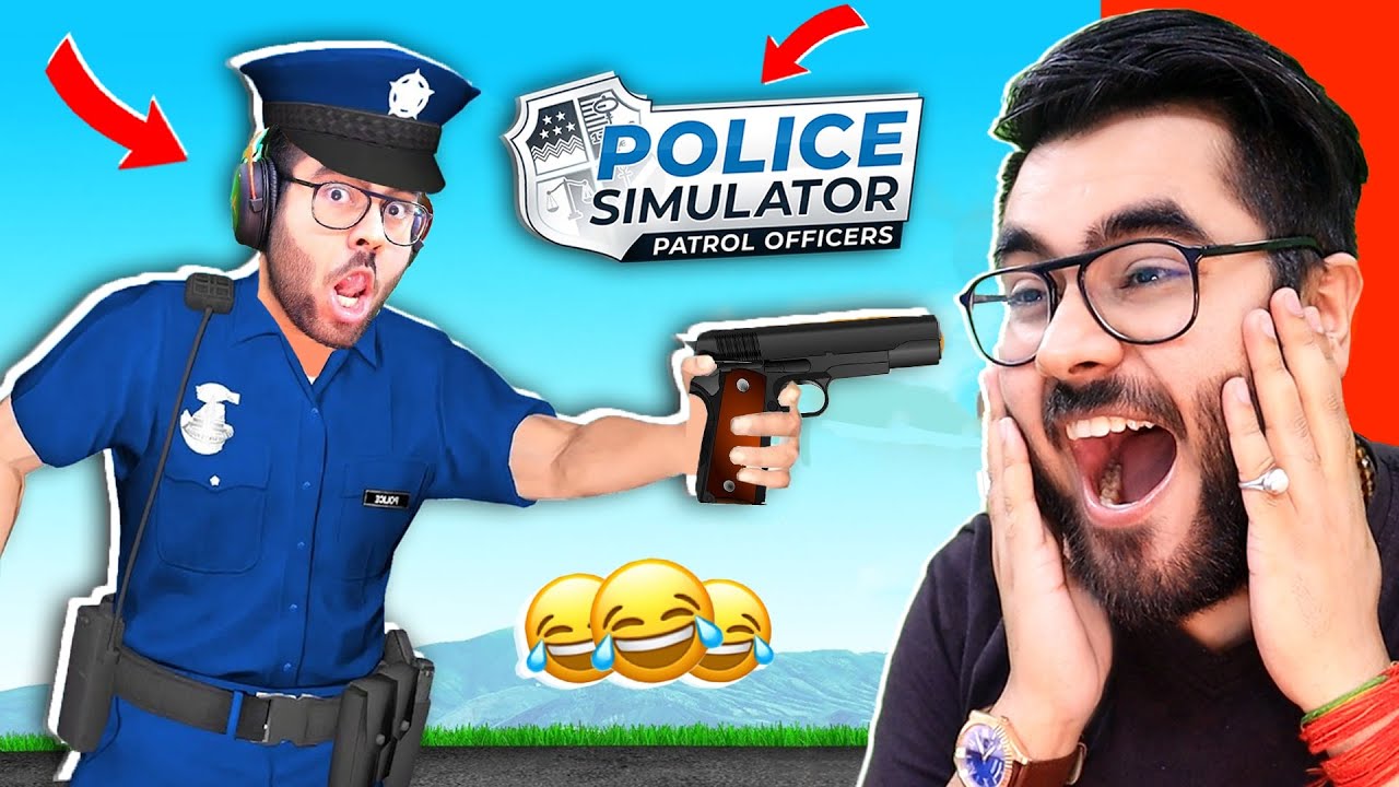 😎 POLICE SIMULATOR : POLICE DUTY is SUPERFUN!!! Funny 😂 | Hitesh KS