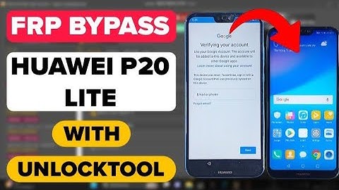 HUAWEI P20 Lite (ANE LX1, LX2,LX3) FRP BYPASS TESTPOINT WITH UNLOCKTOOL 2025