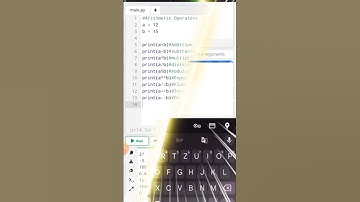 🔥 PYTHON ARITHMETIC OPERATORS in 10 SECONDS! | Python Shorts 🚀 || #python #beginners #shorts #viral