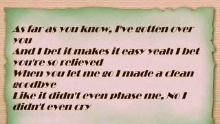 Gretchen Wilson As Far As You Know chords