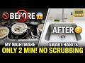 The 2 Minute Lazy Clean hack for messy kitchens