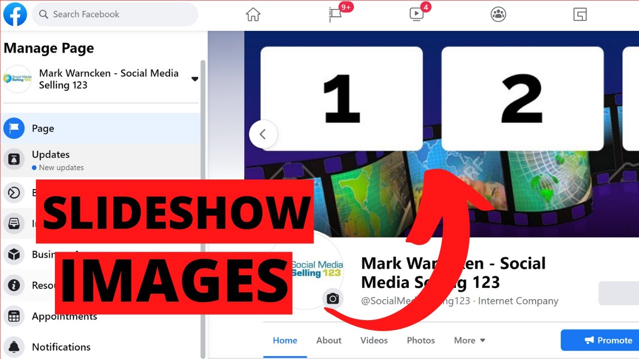 How To Create a Facebook Cover Slideshow In 2021 YouTube