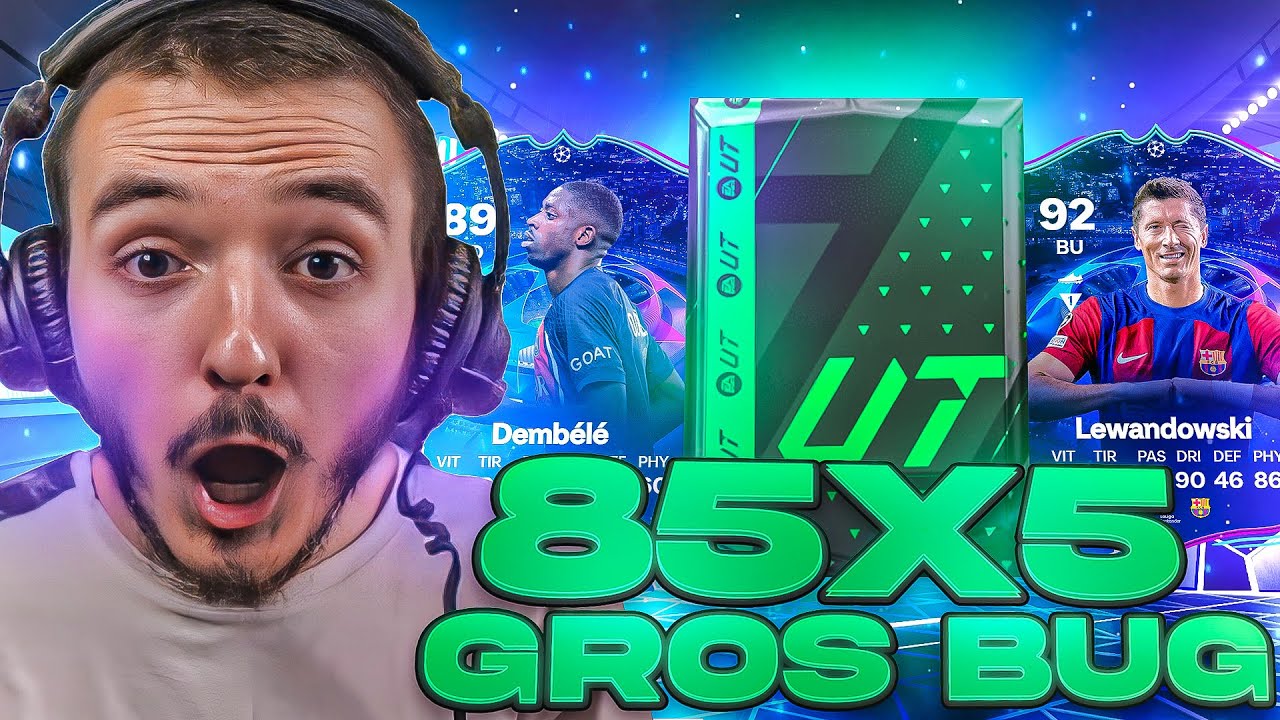 GROS BUG !! J'OUVRE des PACKS 85x5 GRATUITS ( du lourd est tombé ) - FC ...