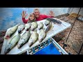 The Big Roll "Gigantic Crappie on Lake Guntersville" {Catch Clean Cook} SUPER SLAM ON A JIG!!!