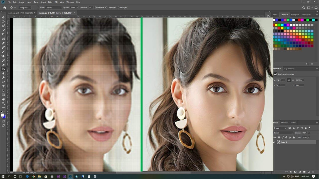How To Convert Low To High Resolution In Photoshop YouTube How To Convert Low To High Resolution In Photoshop YouTube