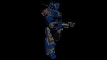 LD4DStudio "mechWasp" sample rendering