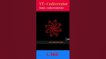 Python Turtle Graphics-12 🔥|Cool Shape Drawing | Python Turtle Video#codecreatorskr #shorts #python
