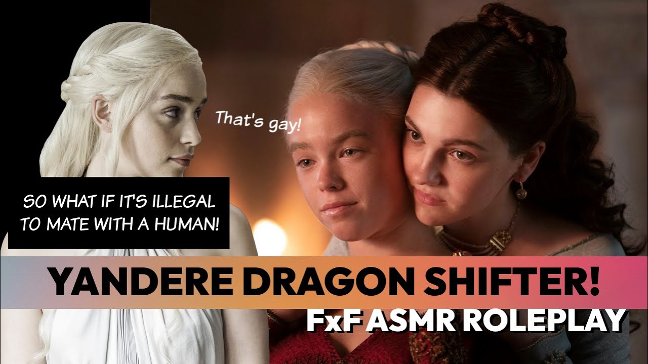 [Spicy] ASMR Roleplay: Yandere Dragon Shifter [F4F] [Possessive] [Jealous] [Kisses] [Licks] [Dom]