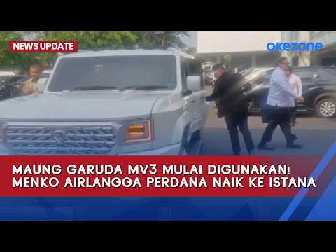 Maung Garuda MV3 Mulai Digunakan! Menko Airlangga Perdana Naik ke Istana | News Update