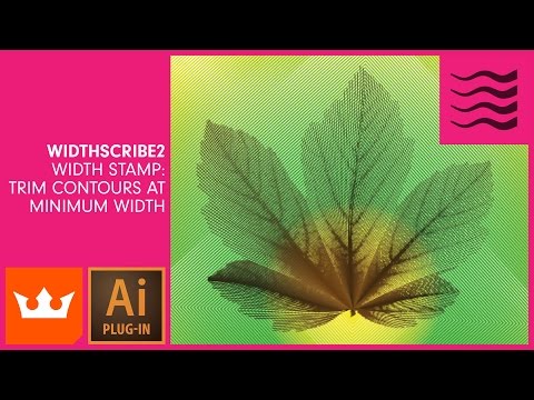 WIDTHSCRIBE2 | Width Stamp: Trim Contours at Minimum Width