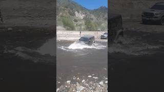 Azusa OHV deep water crossing so many fails