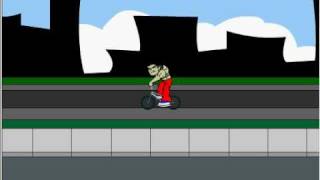 The longest level in sik trix BMX game