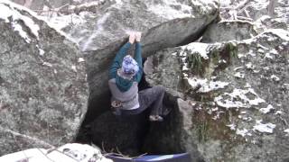 Clough State Park - Full Tilt V5 First Ascent
