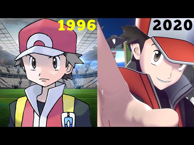 Evolution of Pokemon Trainer Red Battles (2000 - 2017) 