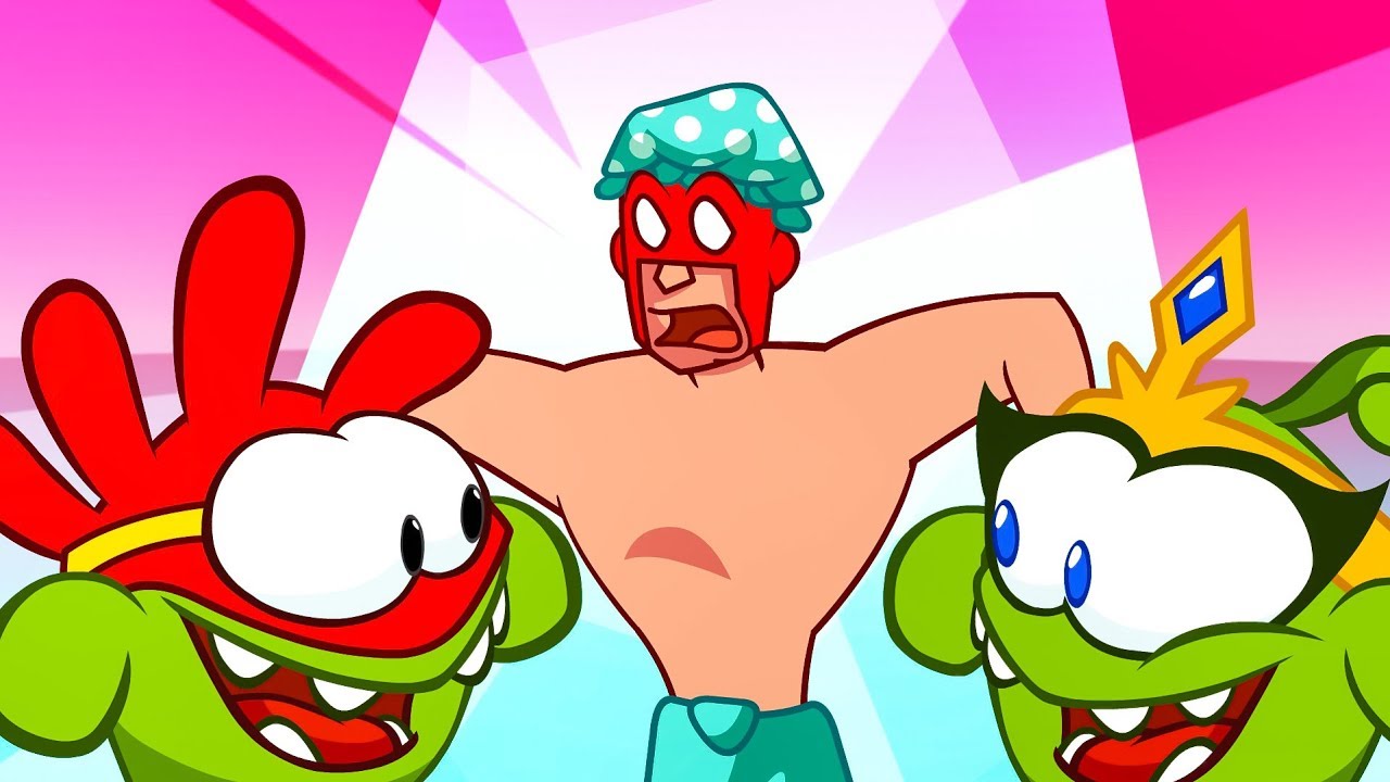 Om Nom Stories 💚 The Origin of superpowers (Cut the Rope) Super-Noms ...