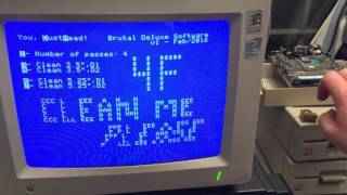 You, DustHead! - A 3.5 & 5.25 disk cleaning utility for Apple II and IIgs