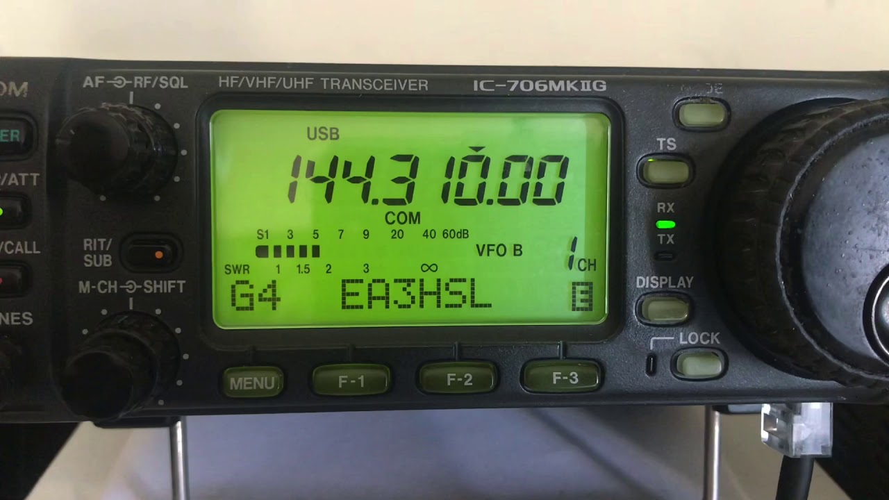 7X2RF vs EA3HSL VHF USB