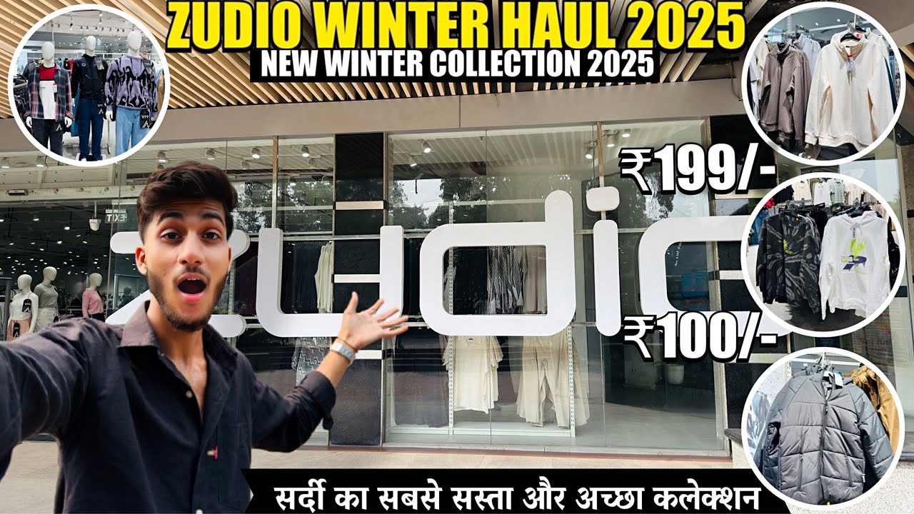 WINTER COLLECTION🤯 - Zudio Mens Winter Haul 2025 | Zudio Winter Collection | Zudio Boys Today Video