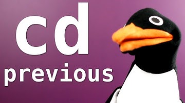 Change Directory (cd) Previous Directory Shell Command - Bin Bash