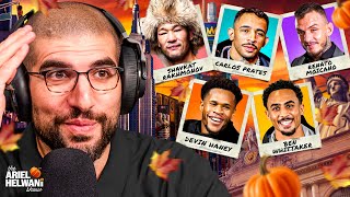 Shavkat Rakhmonov, Devin Haney, Carlos Prates, Renato Moicano, Ben Whittaker, More Tahs 112525