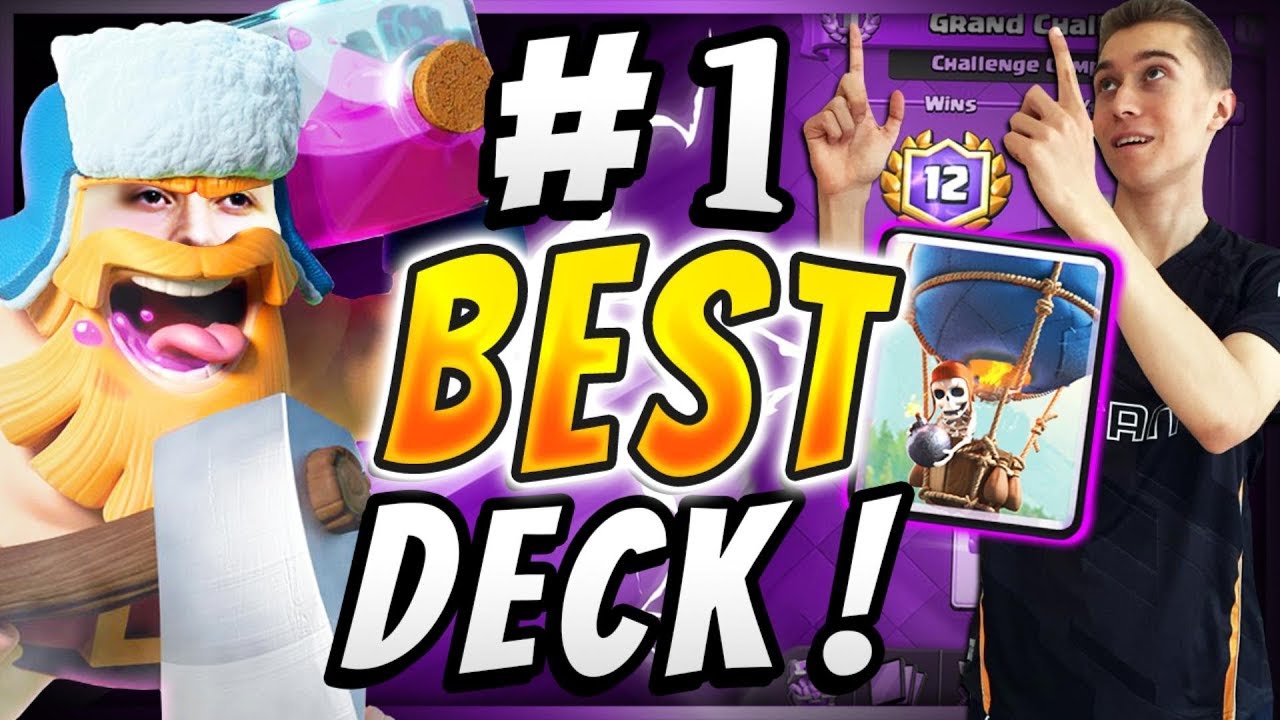 #1 CURRENT BEST DECK IN CLASH ROYALE (JULY 2019) BALANCES!