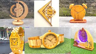 Synthesize 6 ideas to make the most unique wooden clocks - Clocks that will change your home