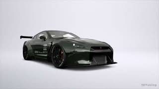 Nissan GTR R35 3DTuning