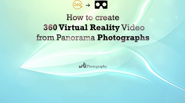 How to Make 360 Virtual Reality from Still Panorama  | Virtual Reality Tutorial