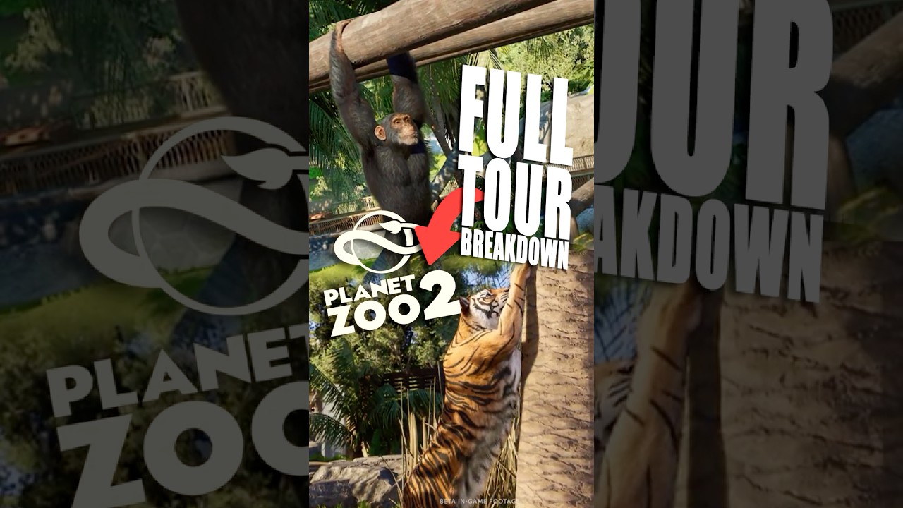 EVERYTHING REVEALED IN PLANET ZOO 2's ZOO TOUR! 🦁 #planetzoo #news #newgame