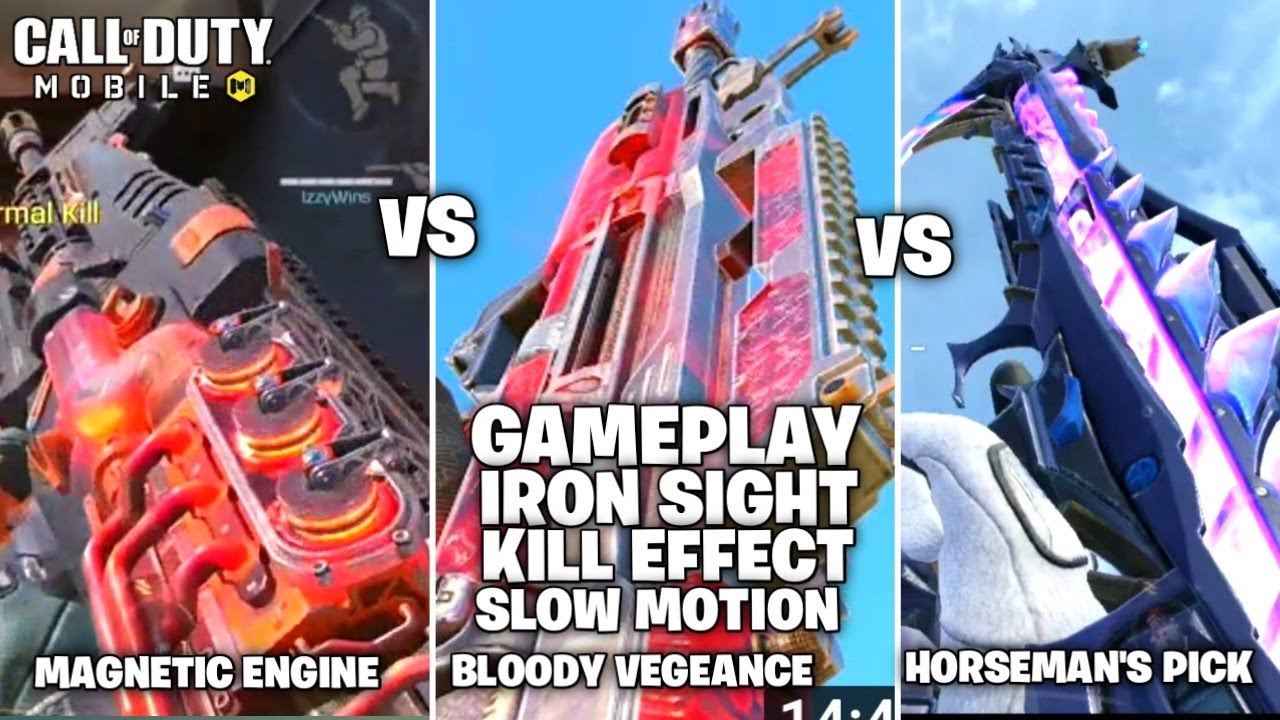 LEGENDARY TYPE 25 COMPARISION MAGNETIC ENGINE VS BLOODY VEGEANCE VS HORSEMAN PICK CODM SEASON 11 COD