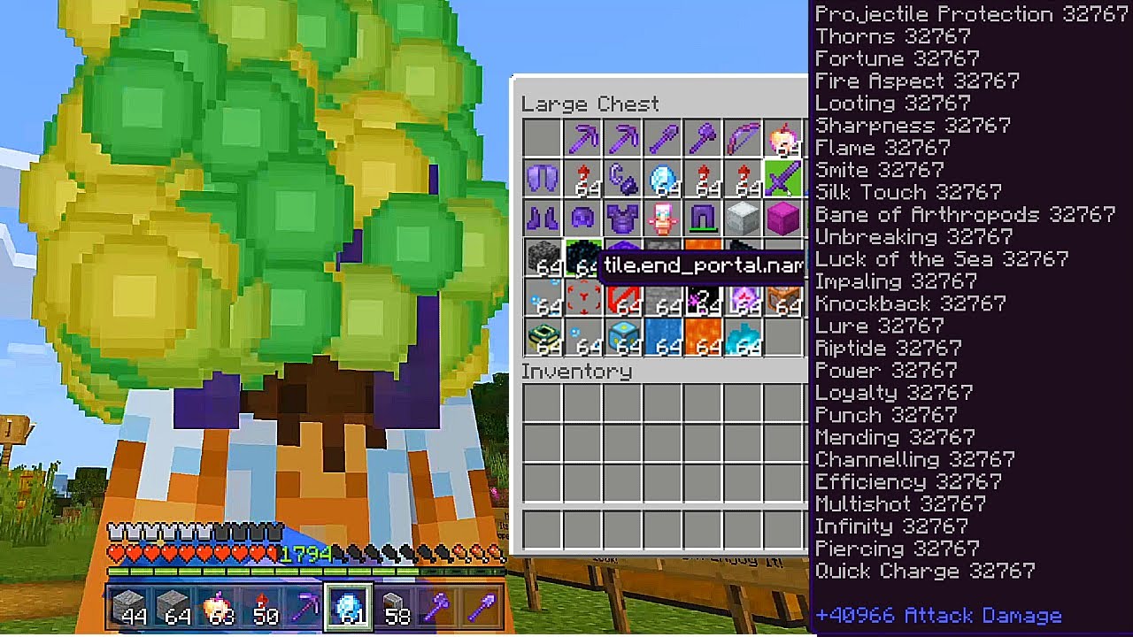 How To Get Illegal 32K Items & Unobtainable Blocks In... - youtube