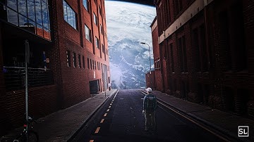 Gaze At The Earth Photo Manipulation Photoshop Tutorial