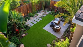 Effortless Small Backyard Gardening: Transform into a Rustic Farmhouse or Tropical Oasis