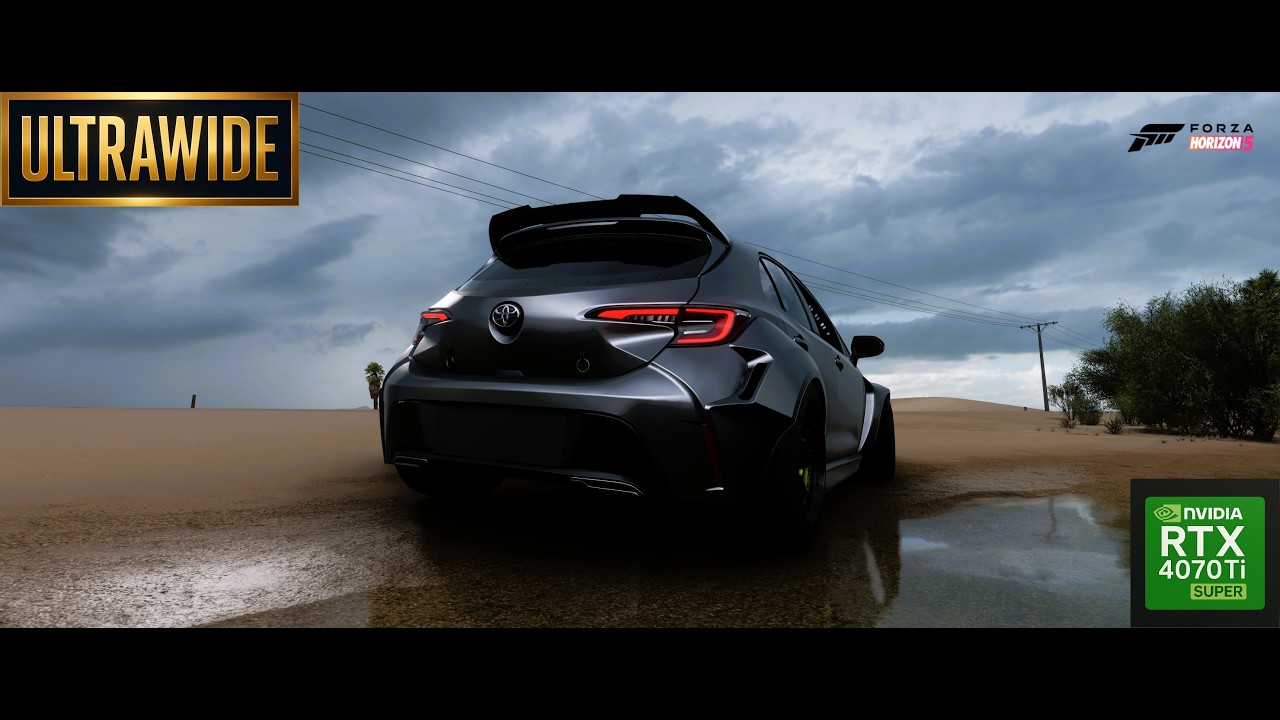 Toyota Corolla Hatchback - Forza Horizon 5 - Moza CS V2P Wheel