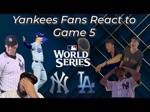 Yankees Fans React to Game 5 of the World Series | 5th Inning Collapse