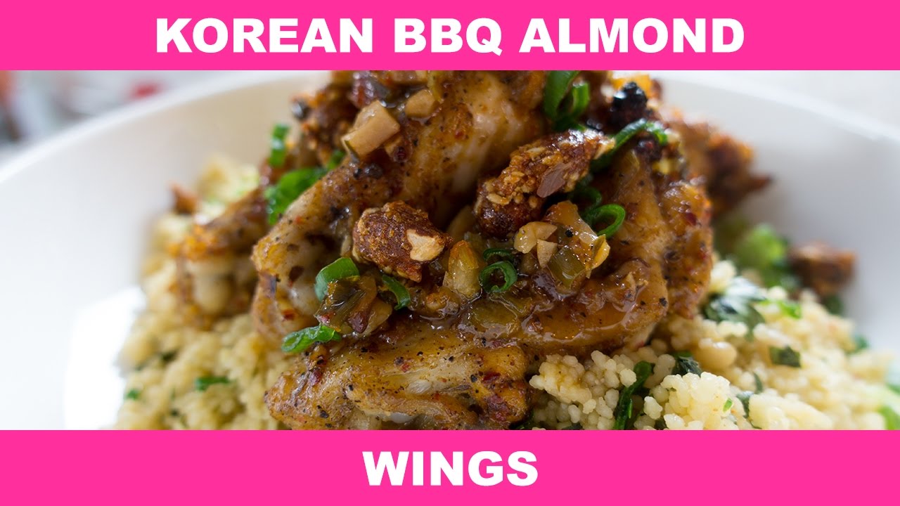 Korean BBQ Almond Chicken Wings Episode 3 S3 YouTube