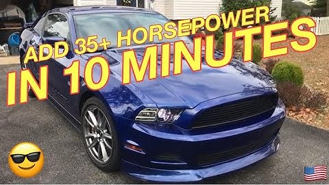 MUSTANG 5.0 JLT COLD AIR INTAKE & TUNE INSTALL - How to Install a JLT CAI & Lund Tune with N Gauge