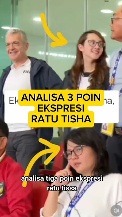 Queen Tisha is annoyed with the PSSI management #timnasindonesia
