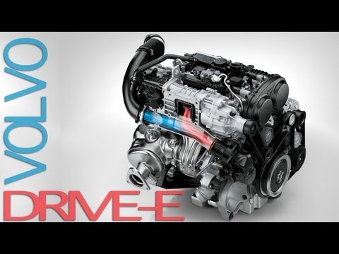 NEW Volvo Drive-E Powertrains -- Efficient Driving Pleasure