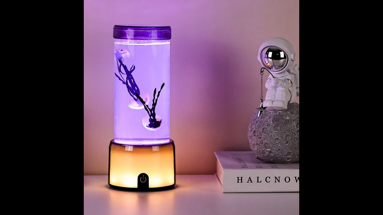 RGB LED Black Jellyfish Lamp(1000AM-S2)