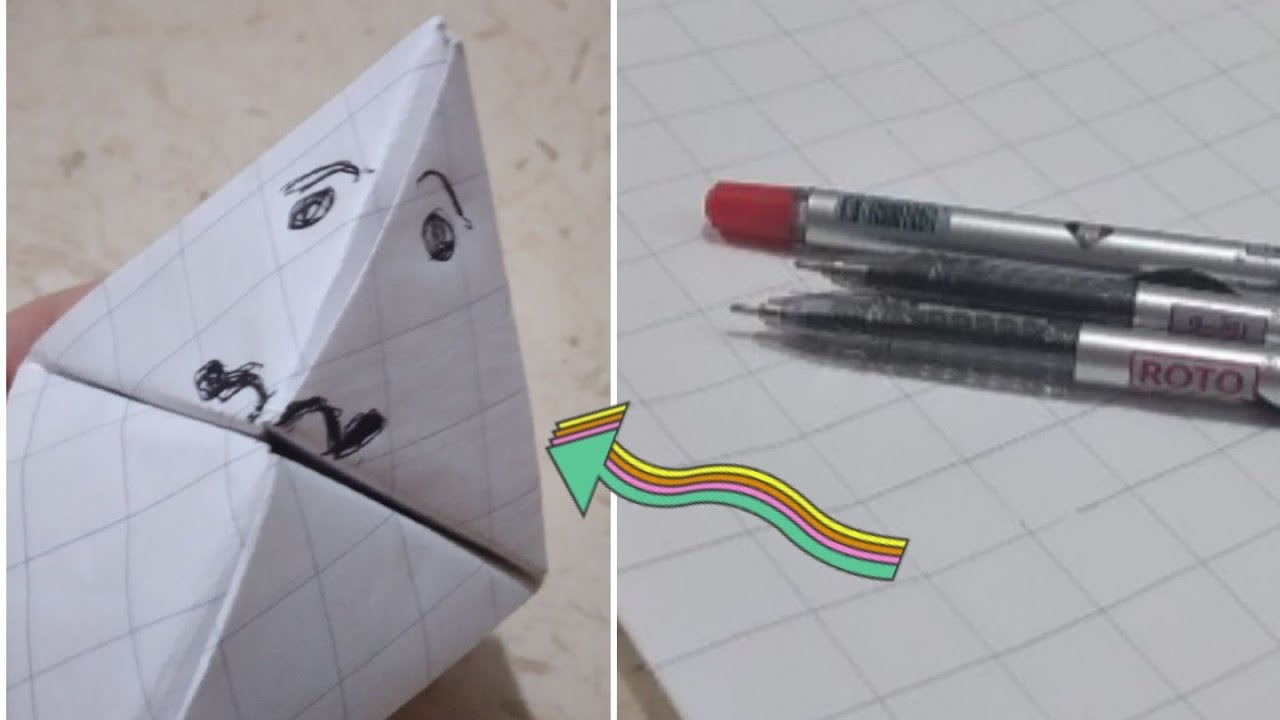 اسهل طريقة عمل اراجوز  بالورق