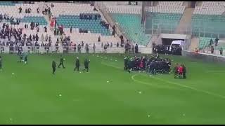 Bursaspor Amed Maçı Öncesi Saha Karıştı