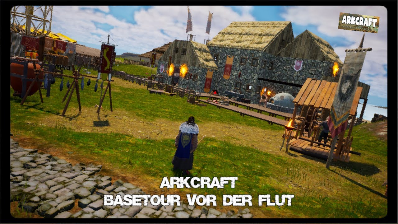 ArkCraft - Basetour vor der Flut