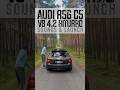Volume Up C5 Audi RS6 With Blue Titanium Exhaust In The Forest mp3