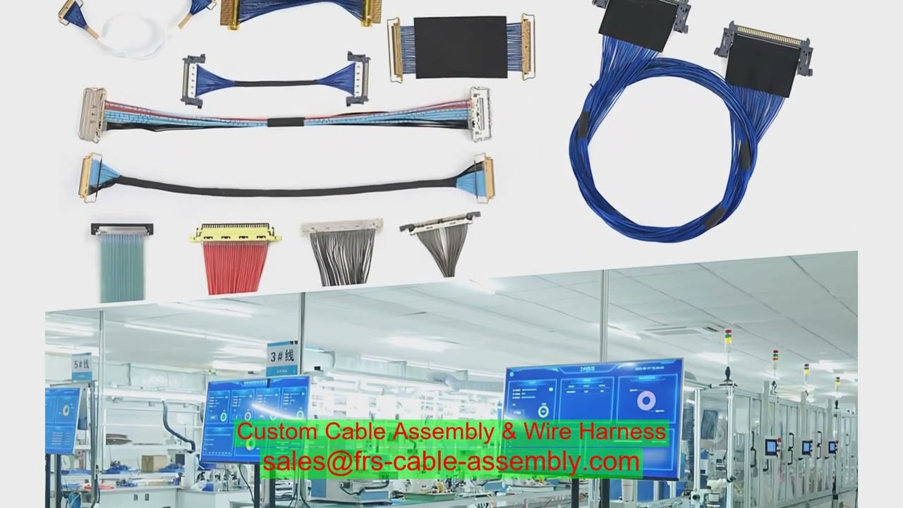 security IP camera PoE EMI suppressed high flex RS 485 JAE to JST IP68 PUR jacket double shield minu