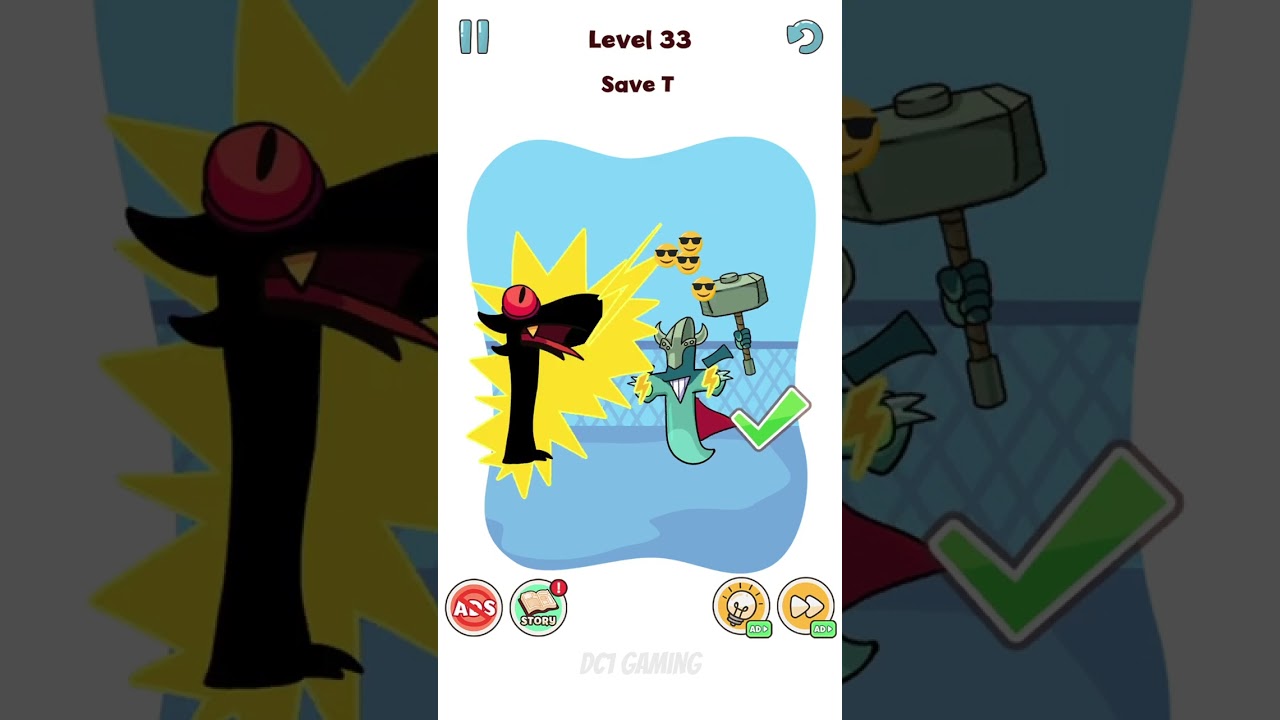 Alphabet DOP: Delete Puzzle | Android/iOS Gameplay | Alphabet Lore Game | Level 33 